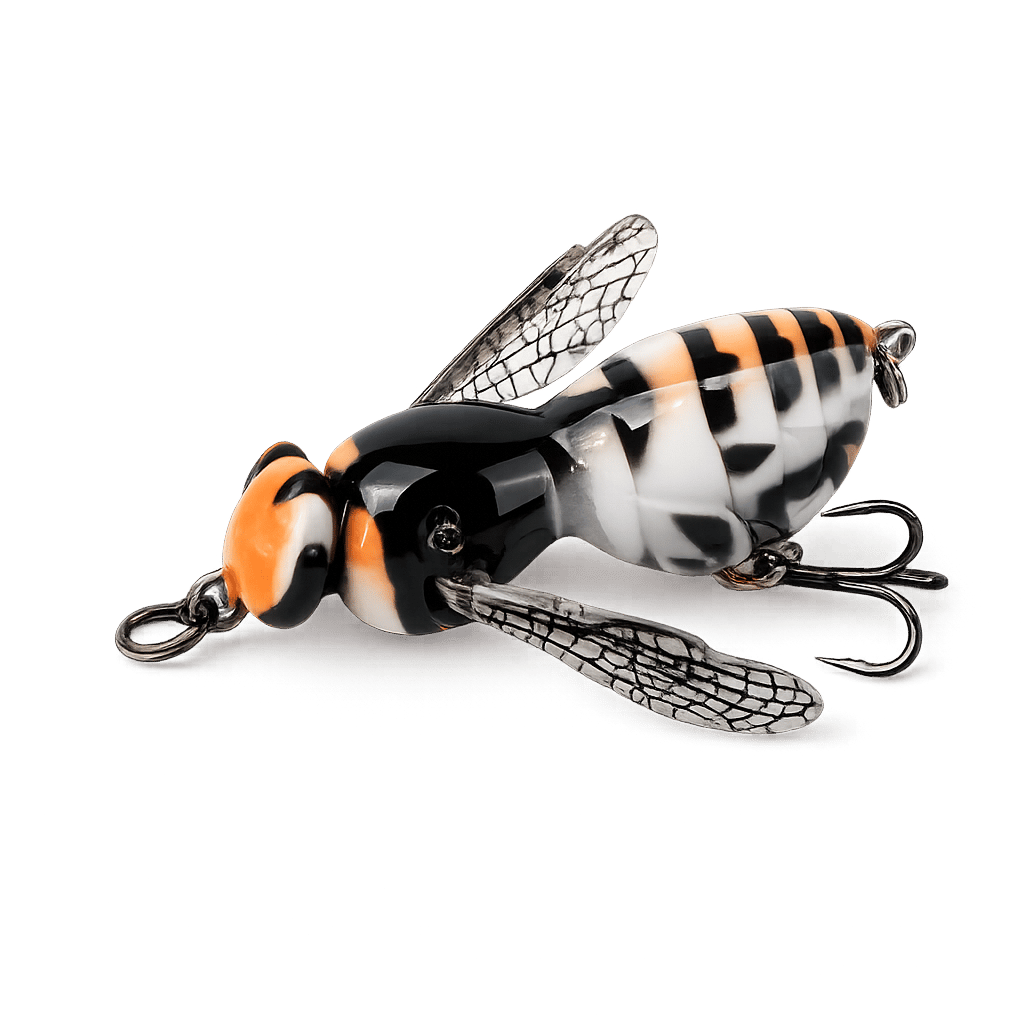 ๐ฅ Last Day 49% OFF โ ๐ Bionic Wasp Topwater Lure That Triggers Explosive Strikes