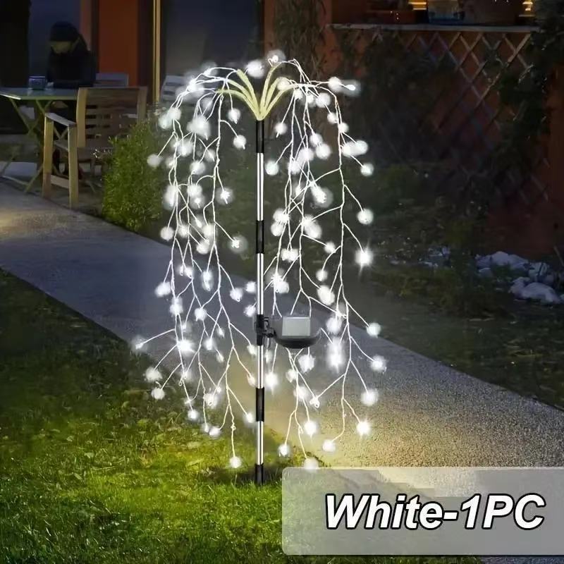 β¨ Solar Garden Lights Outdoor Decor β 120 LEDs, IP55 Waterproof, Easy Install π
