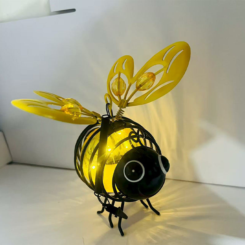๐ข๐ข40% OFF !! โฐ๐ Solar Powered Hanging Bee Garden Light