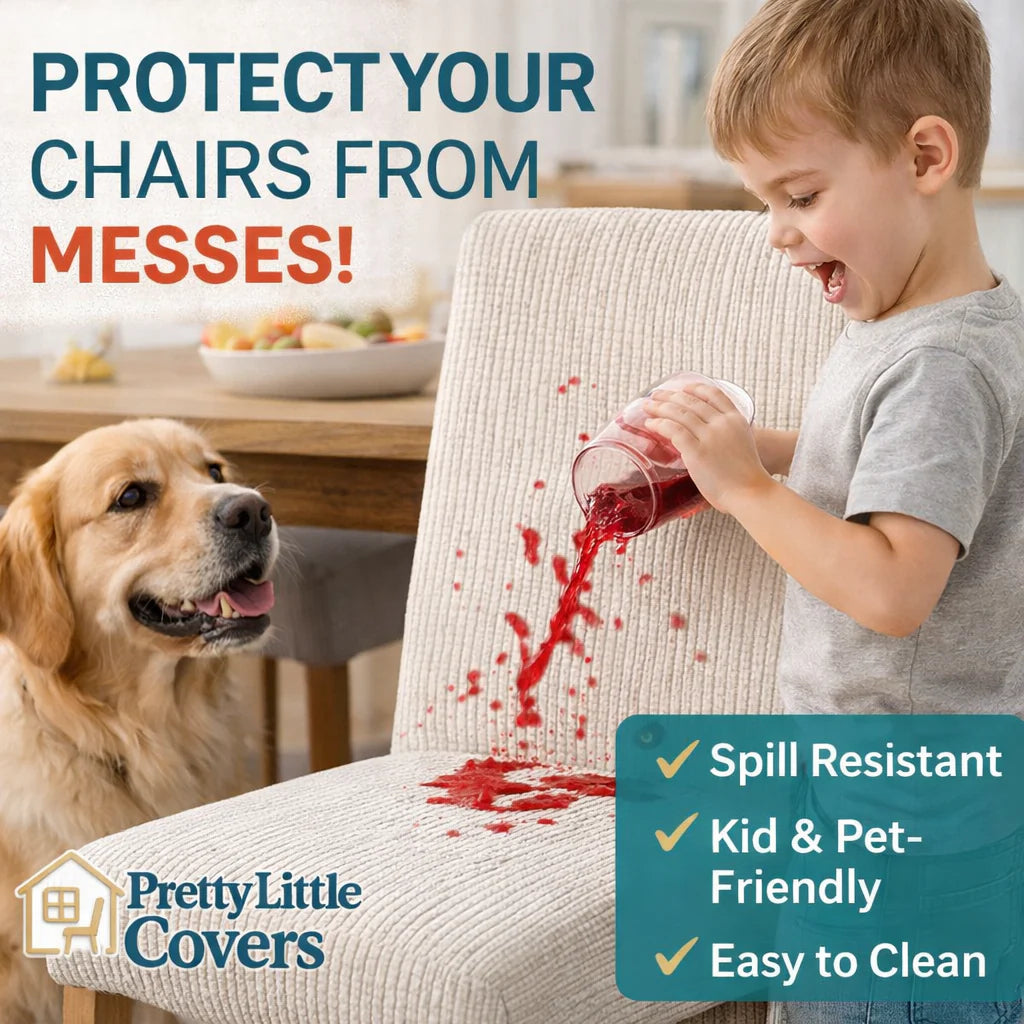 Chair covers – give an old chair a new and fresh look instantly!