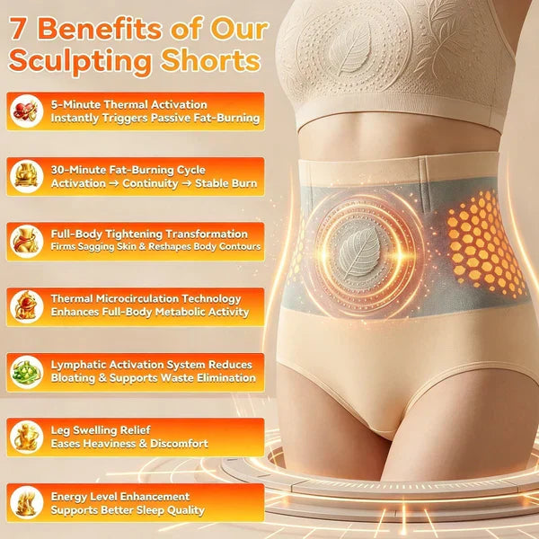 2026 Moringa and Berberine – 4-in-1 shorts with microparticles for body shaping and fat burning
