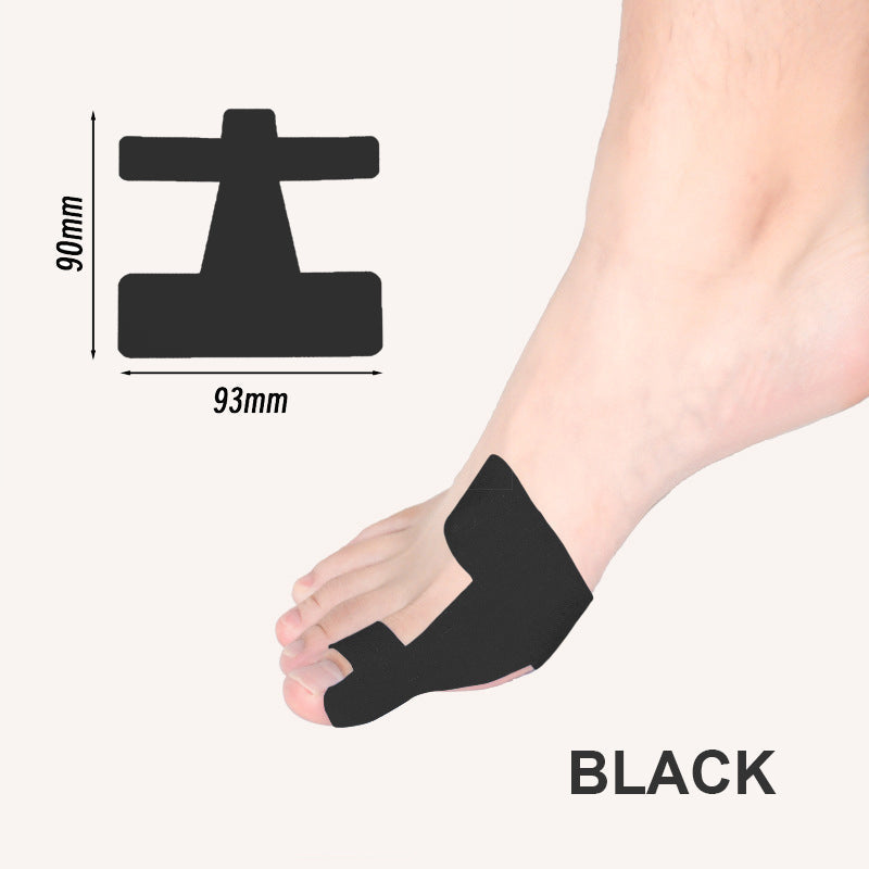 Pre-cut kinesiology tape for hallux valgus
