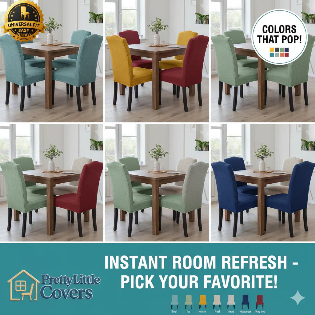 Chair covers – give an old chair a new and fresh look instantly!