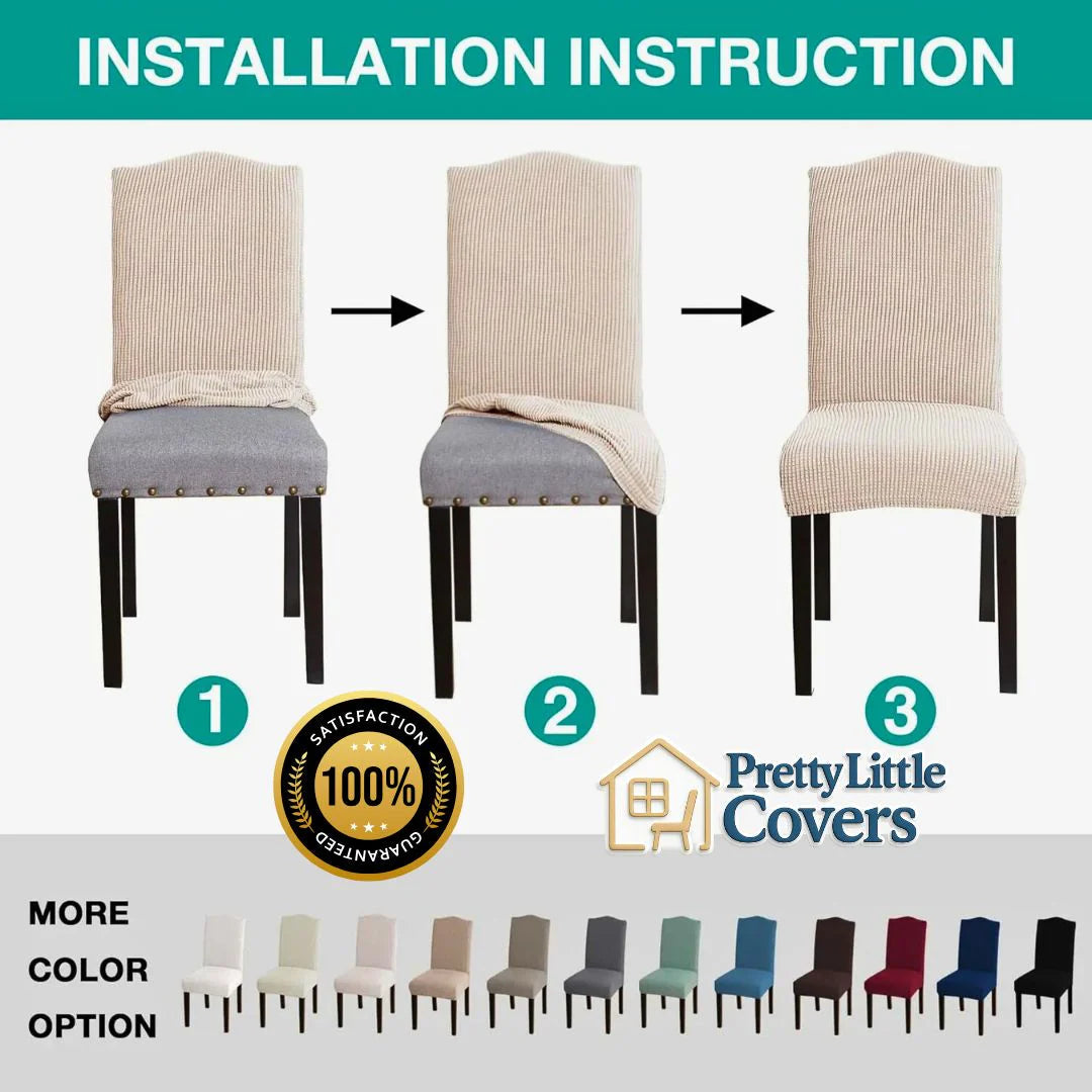 Chair covers – give an old chair a new and fresh look instantly!
