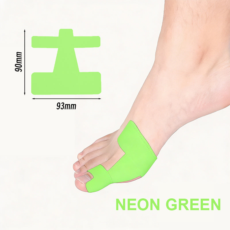 Pre-cut kinesiology tape for hallux valgus