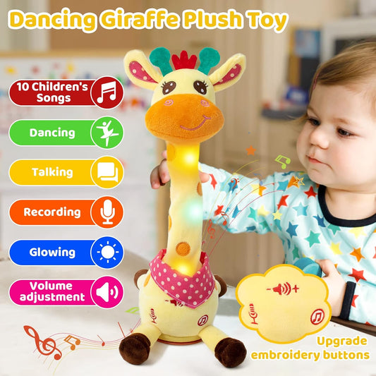 🎉 The best-selling musical giraffe toy – sings, dances and repeats what you say! 🦒🎵🗣️