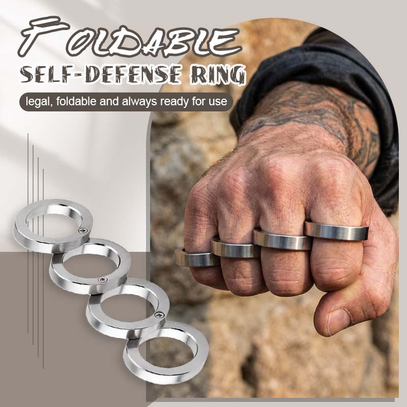 Foldable self-defense ring – special offer today: 49% discount!