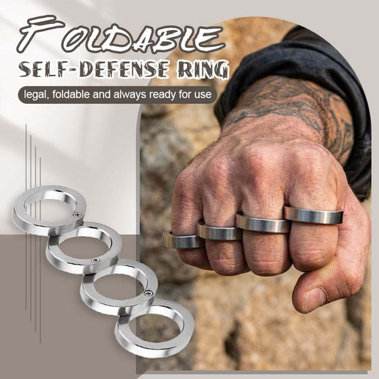 Foldable self-defense ring – special offer today: 49% discount!