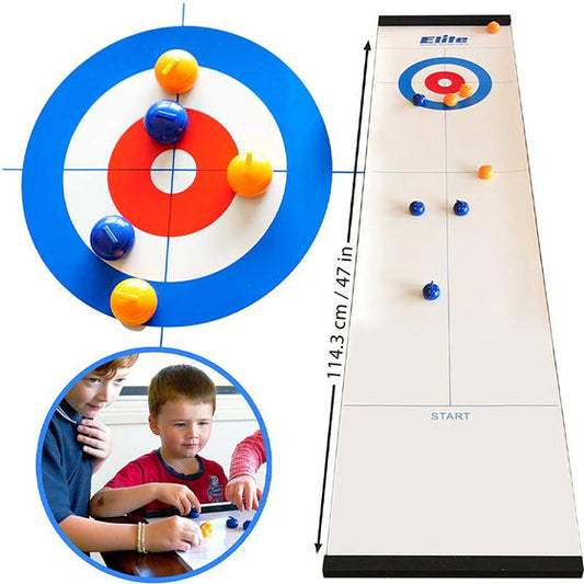 🎅Celebrate Christmas💯2025 New tabletop curling game for the whole famil