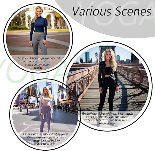 🔥High-waisted tummy-control and body-shaping workout legging