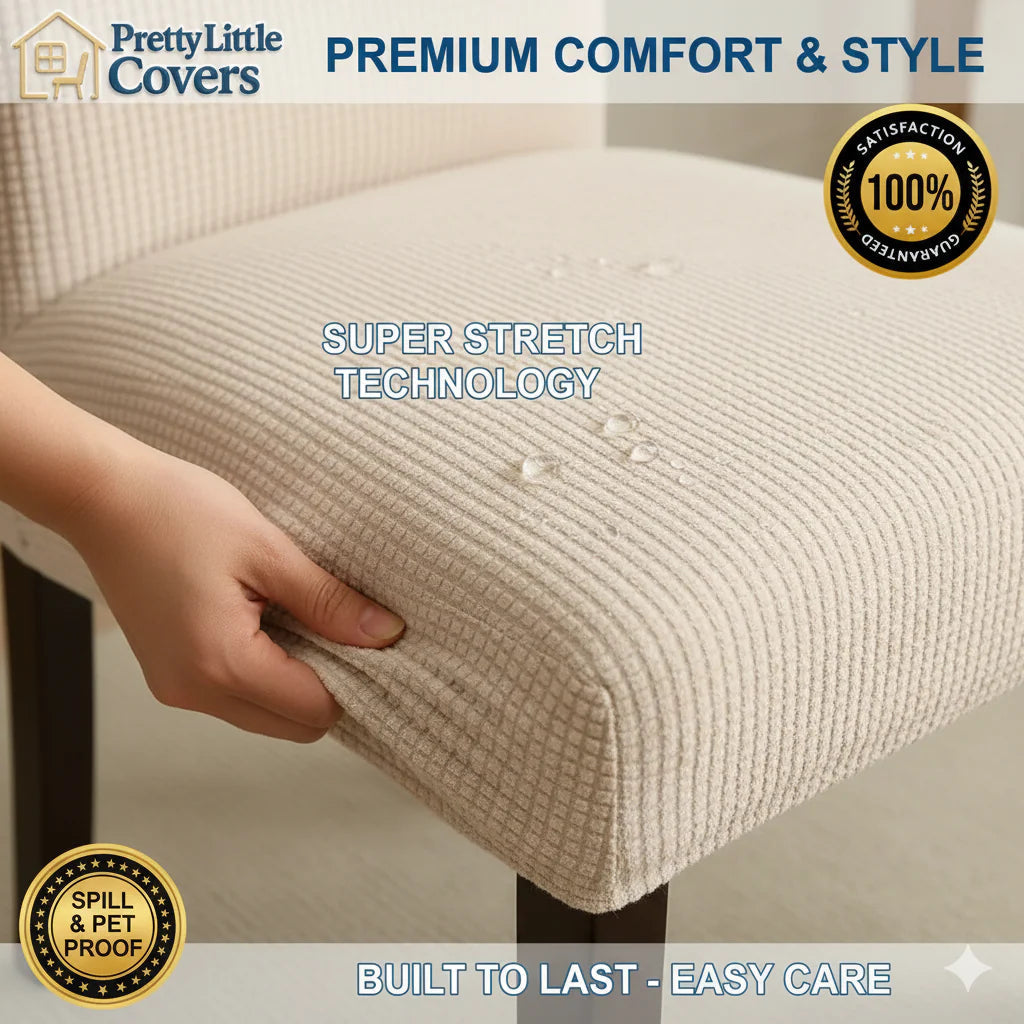 Chair covers – give an old chair a new and fresh look instantly!