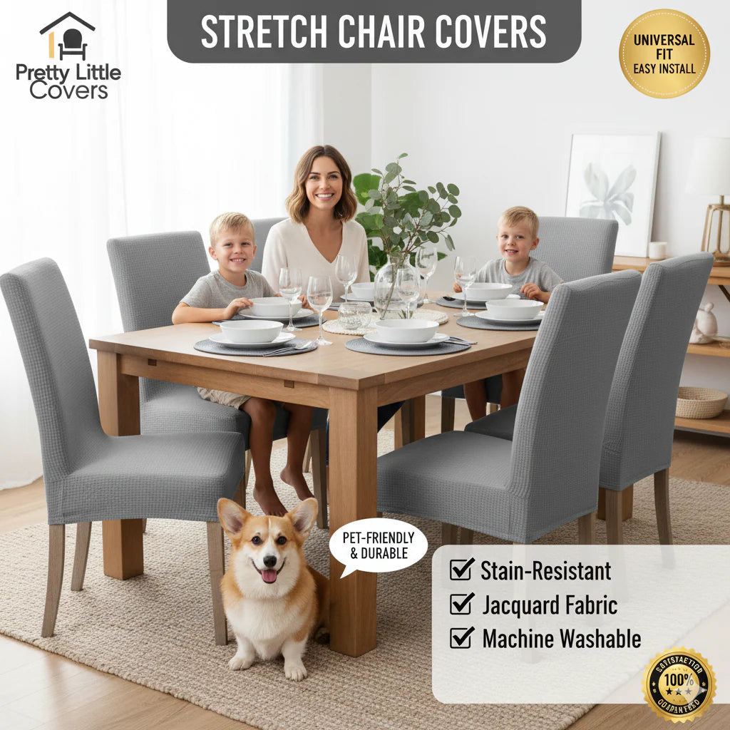 Chair covers – give an old chair a new and fresh look instantly!