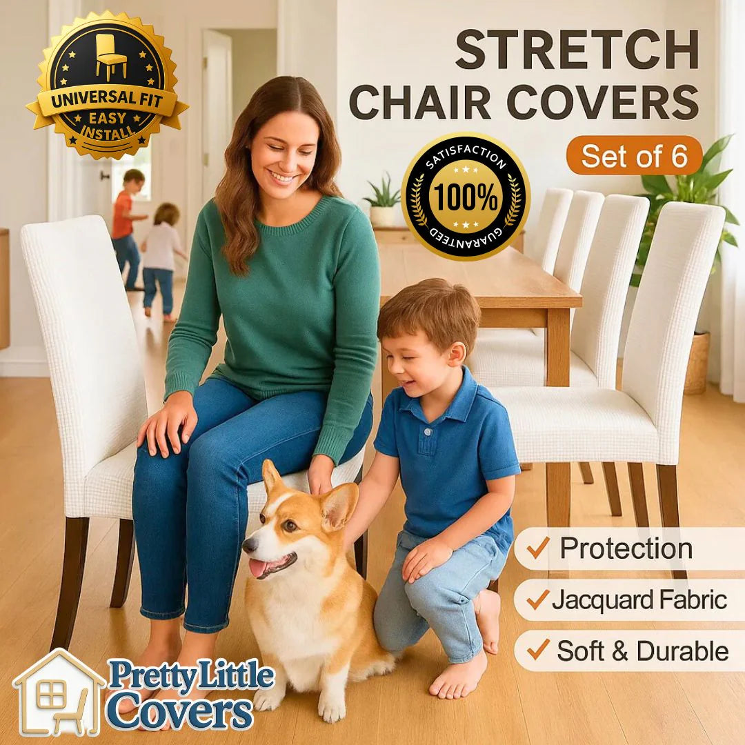 Chair covers – give an old chair a new and fresh look instantly!