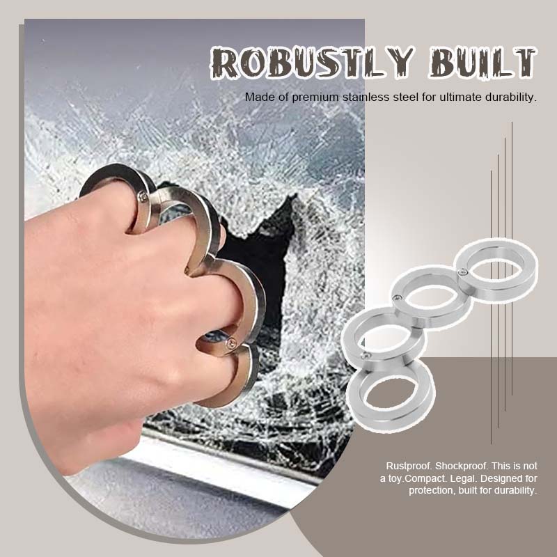 Foldable self-defense ring – special offer today: 49% discount!