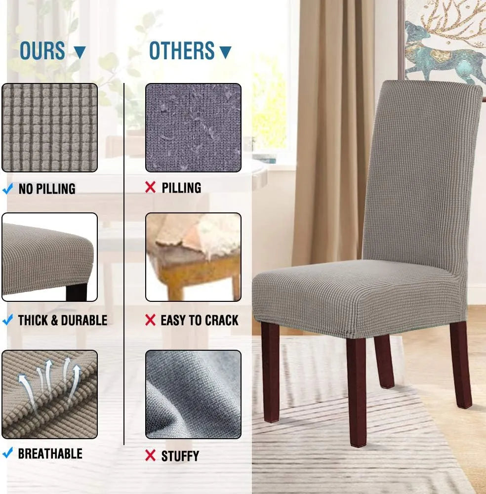Chair covers – give an old chair a new and fresh look instantly!