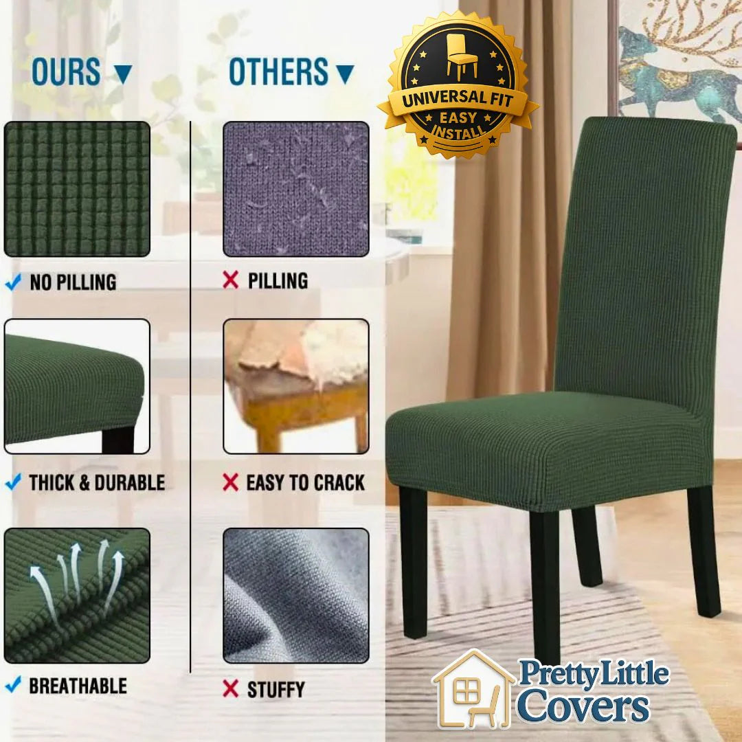 Chair covers – give an old chair a new and fresh look instantly!