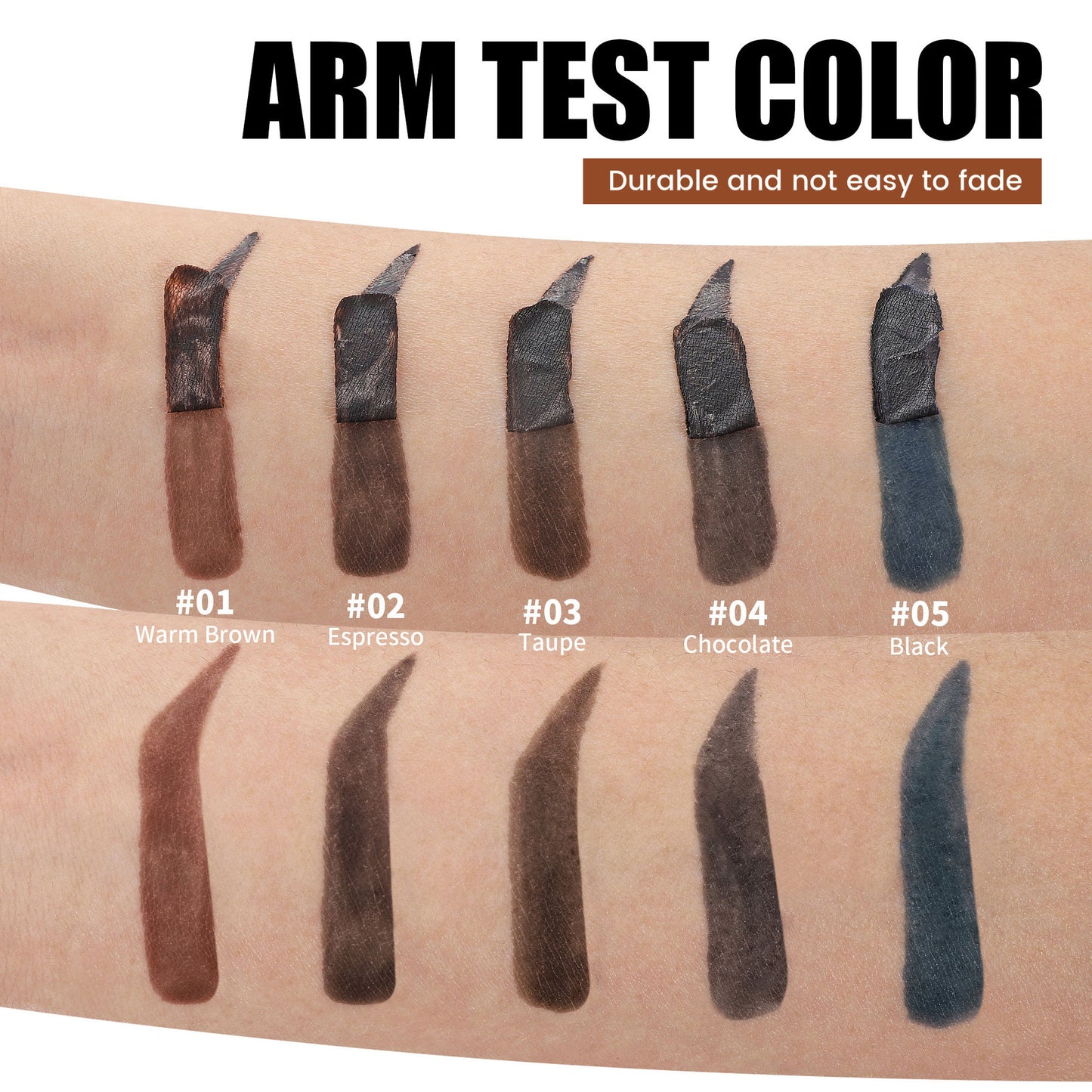 Peel-Off Brow Tint – Long-Lasting Waterproof Eyebrow Gel