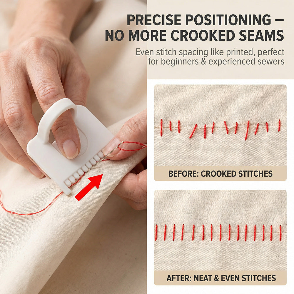 🧵Multifunctional Even Stitch Sewing Tool