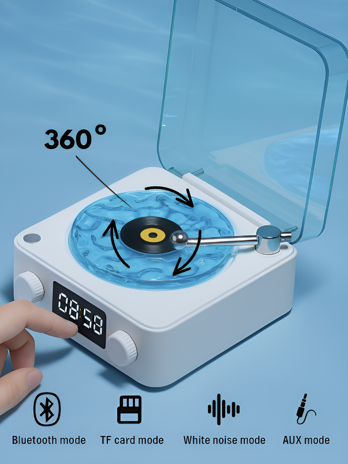 Retro Wave Bluetooth Speaker