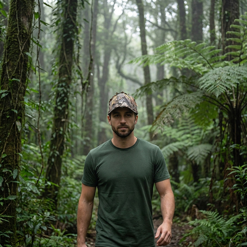 🧢3D Leaf Camouflage Baseball Cap