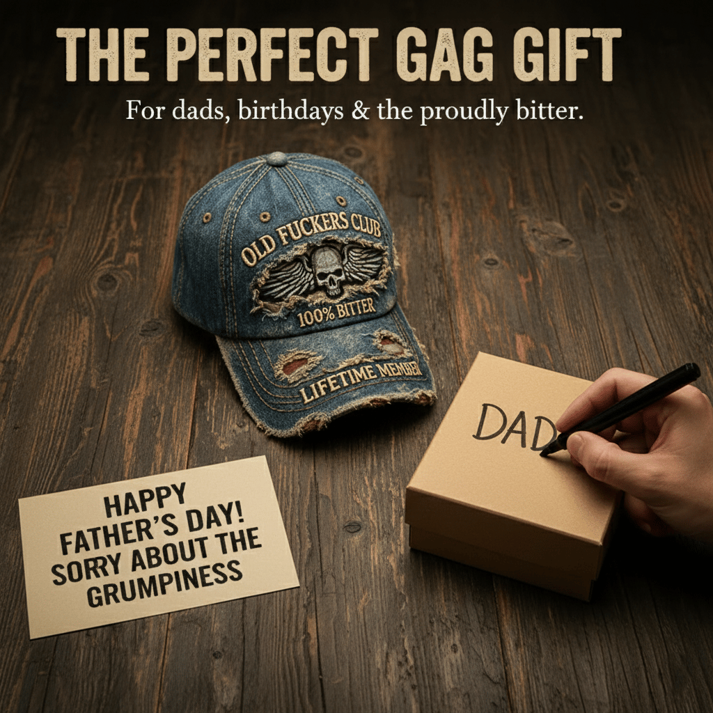 🧢Old F*ckers Club – Vintage-Baseballclub