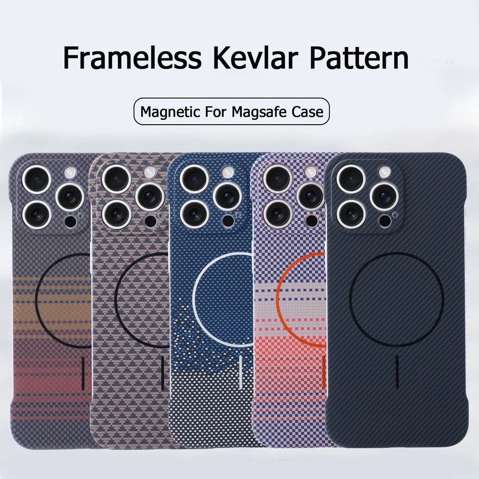 iPhone Ultra-thin Frameless Protective Case — Hard PC Shockproof Case