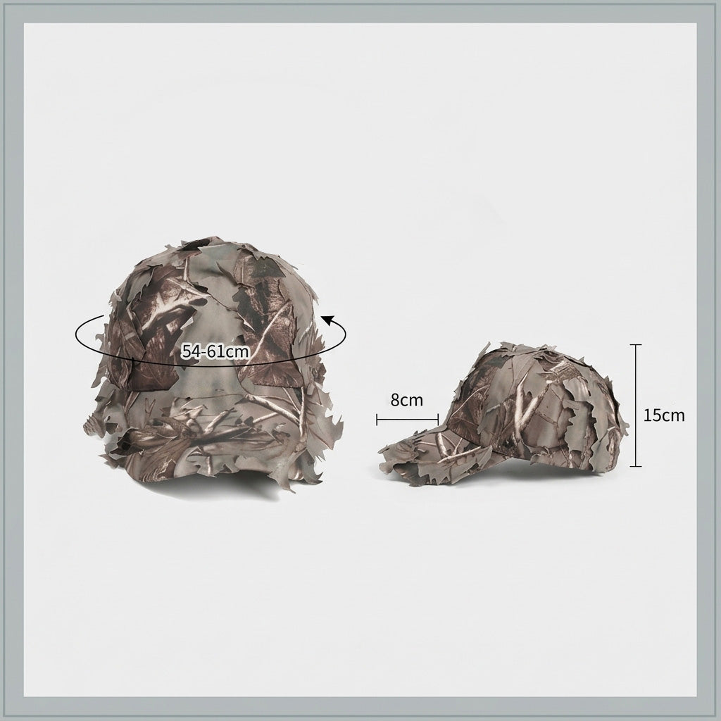 🧢3D Leaf Camouflage Baseball Cap