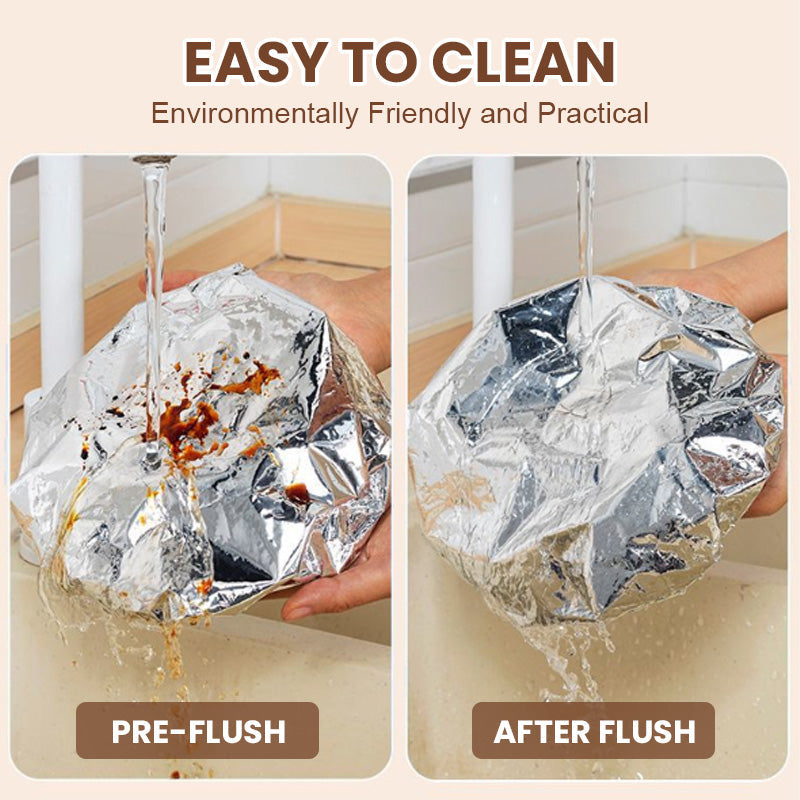 🏠🔥 Keep your food warm and fresh with our aluminum foil! 🔥
