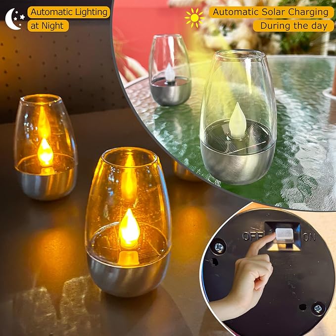 Solar Power Tea Lights