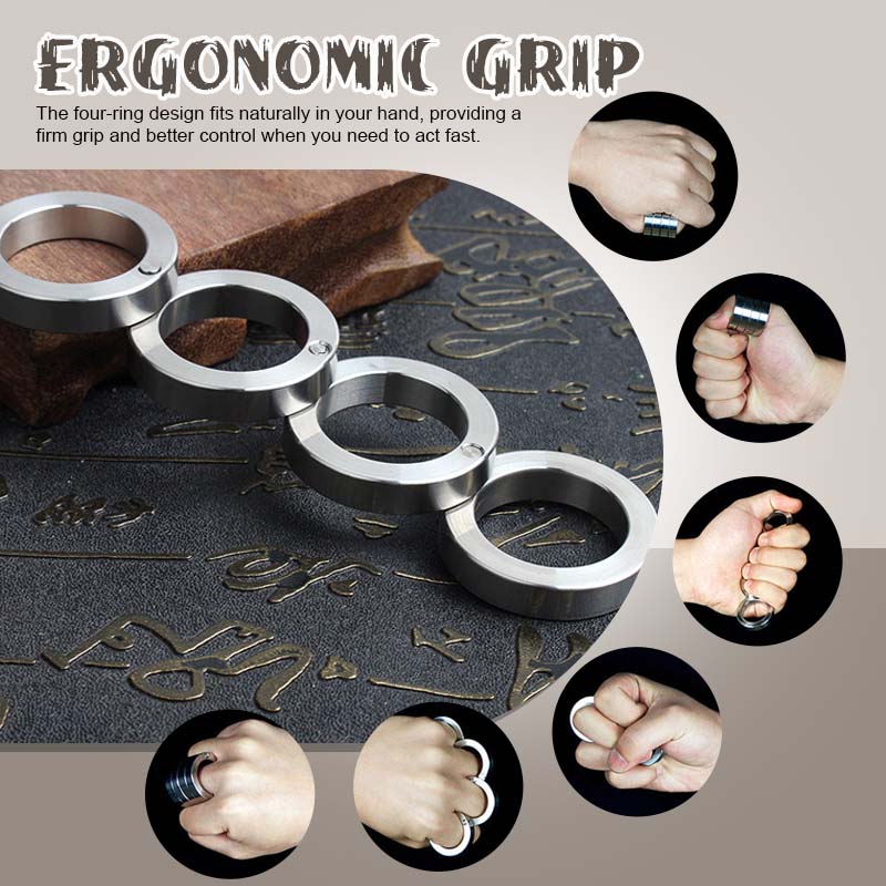 Foldable self-defense ring – special offer today: 49% discount!