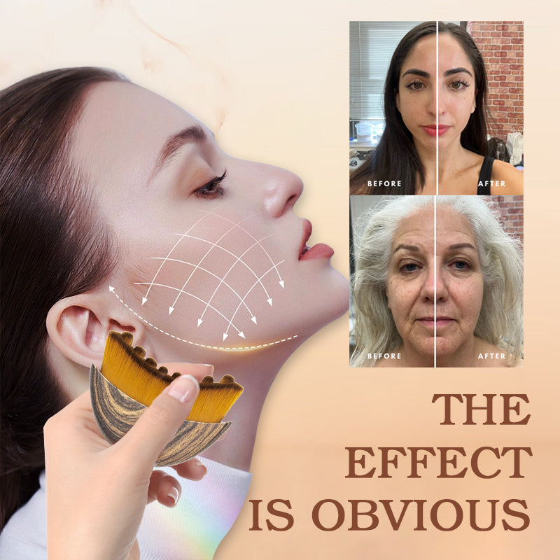 💆♀️ Lymphatic contour brush for the face | Each brush sculpts your contours