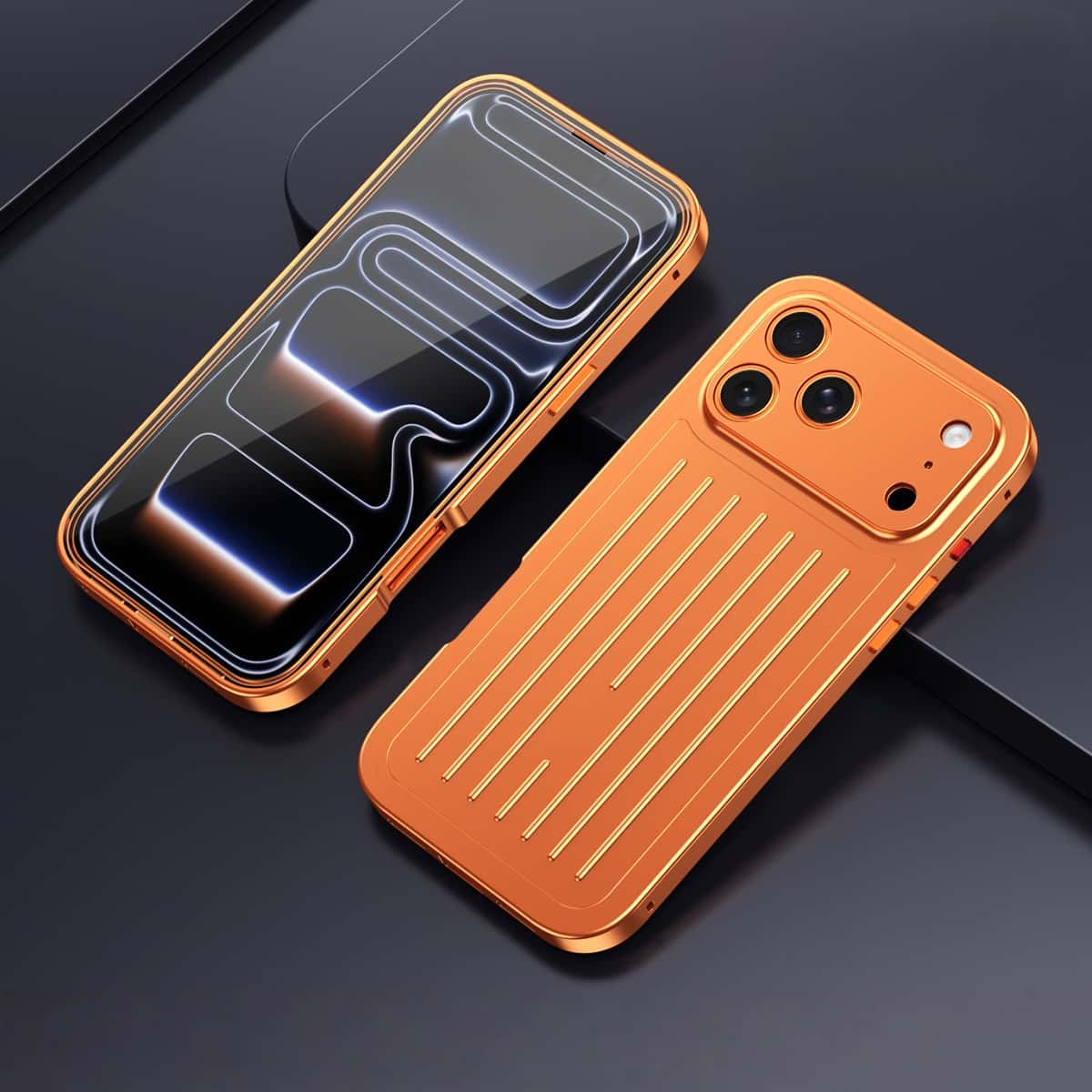 iPhone 17/16/15/14 Luggage Magnetic Full-Cover Shockproof Case