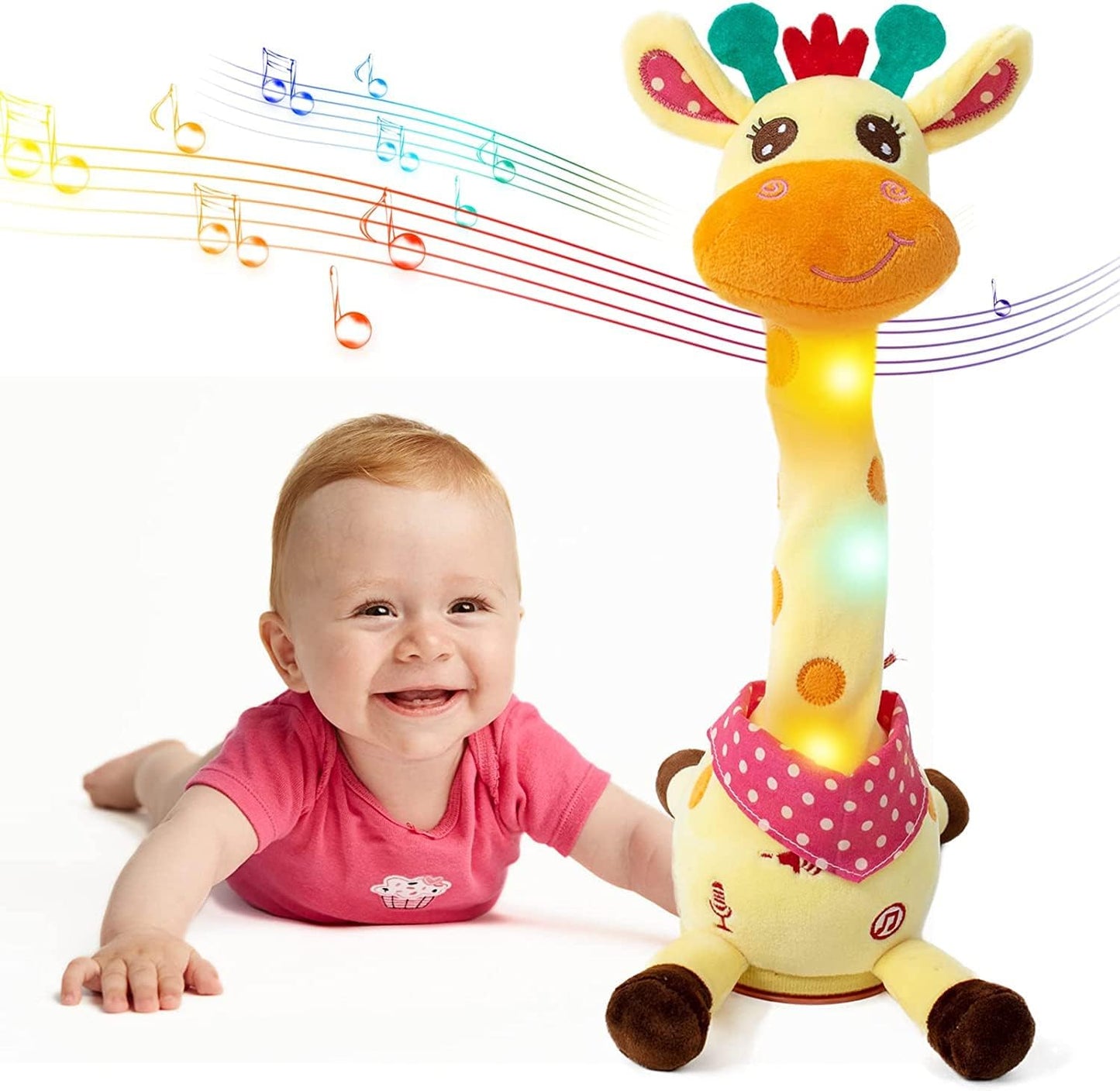 🎉 The best-selling musical giraffe toy – sings, dances and repeats what you say! 🦒🎵🗣️