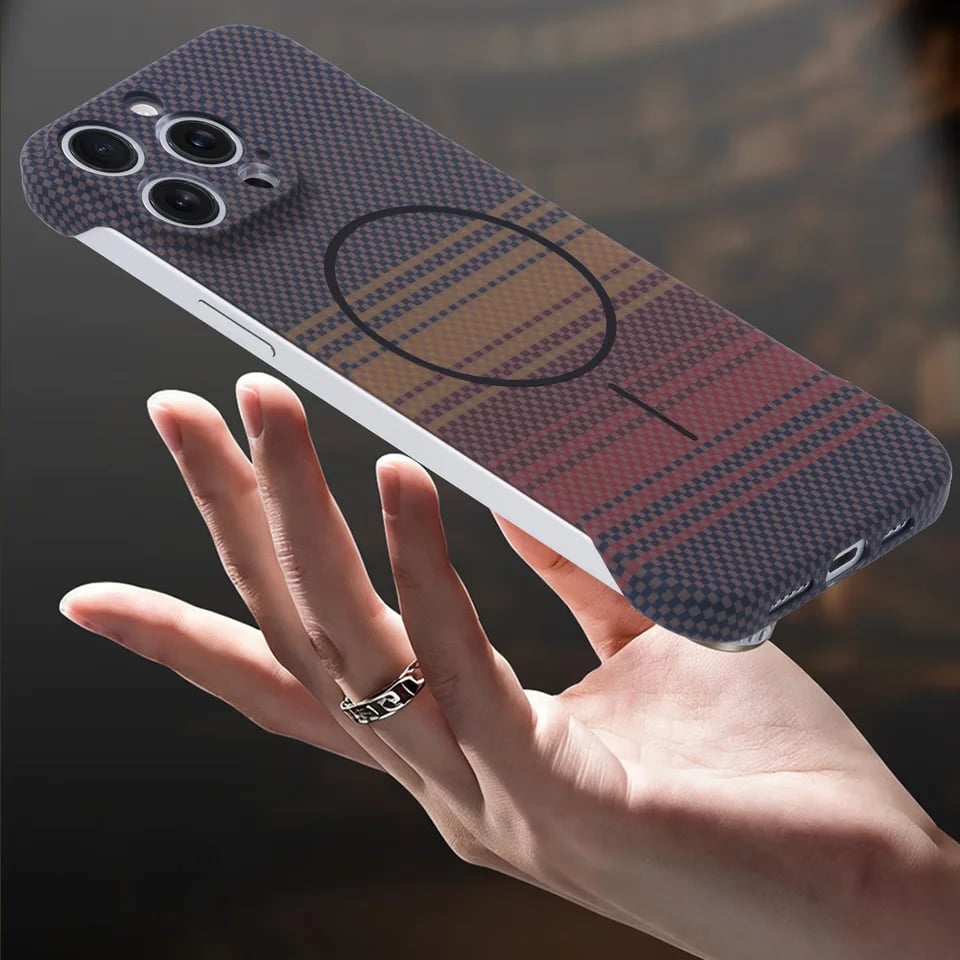 iPhone Ultra-thin Frameless Protective Case — Hard PC Shockproof Case