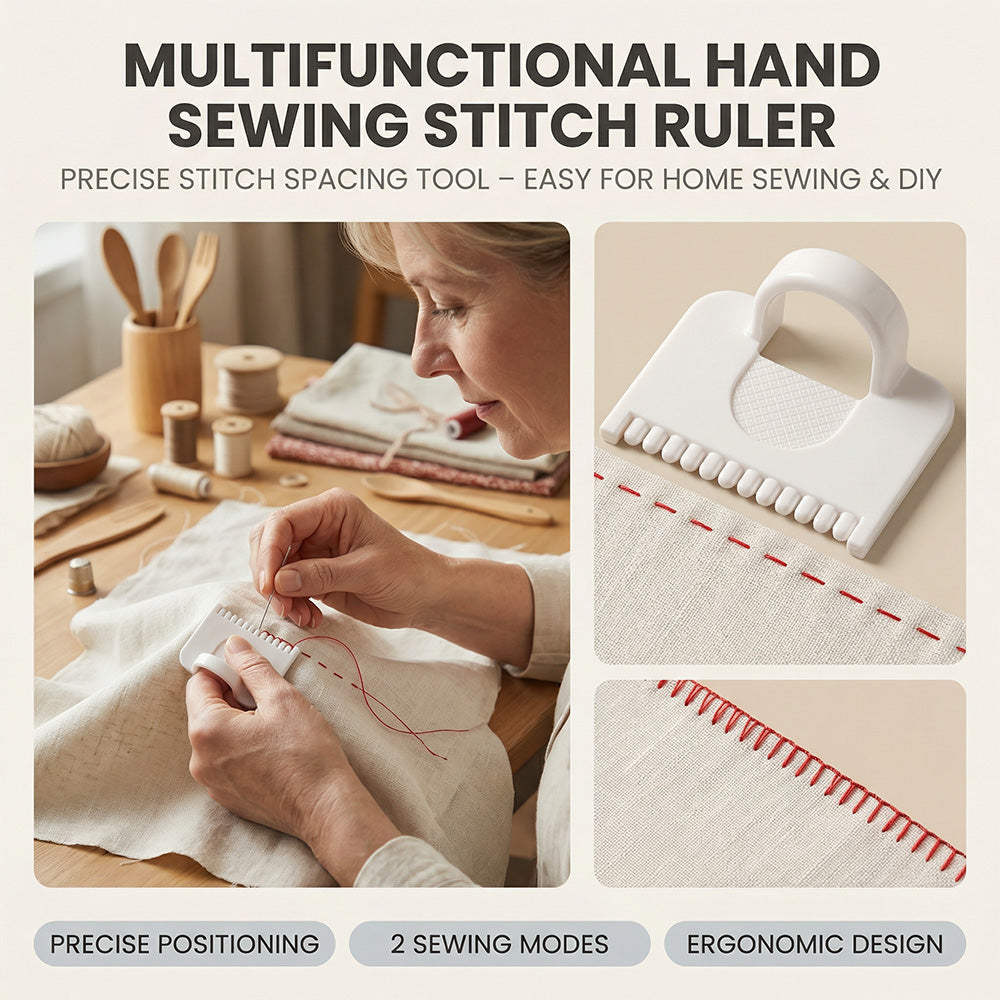 🧵Multifunctional Even Stitch Sewing Tool