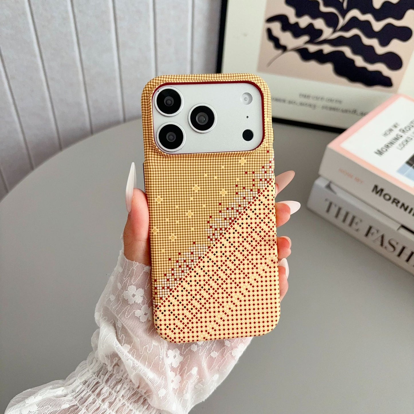 iPhone Starlight Carbon Fiber Magnetic Case