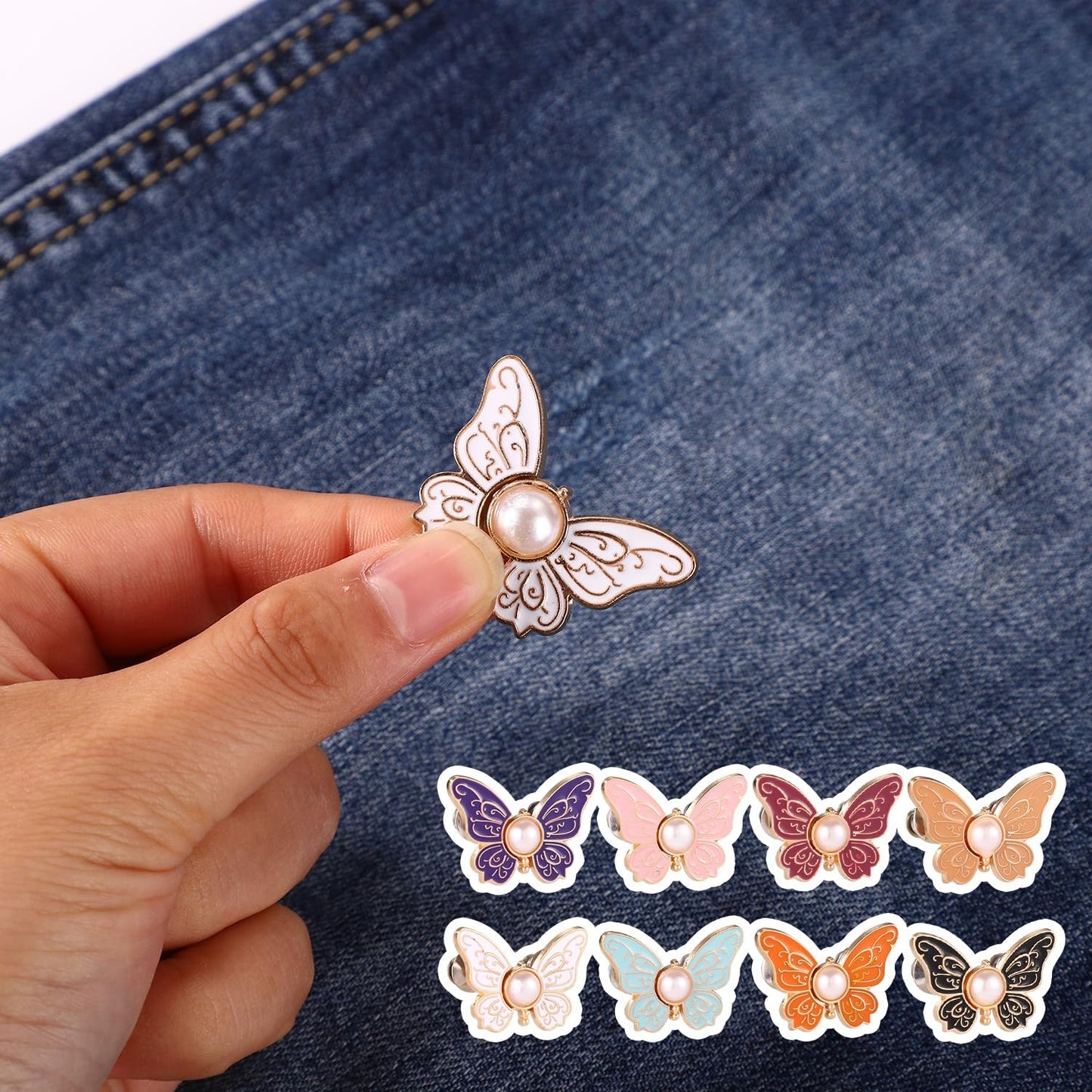 🔥8 butterfly-shaped bands for a slim waist