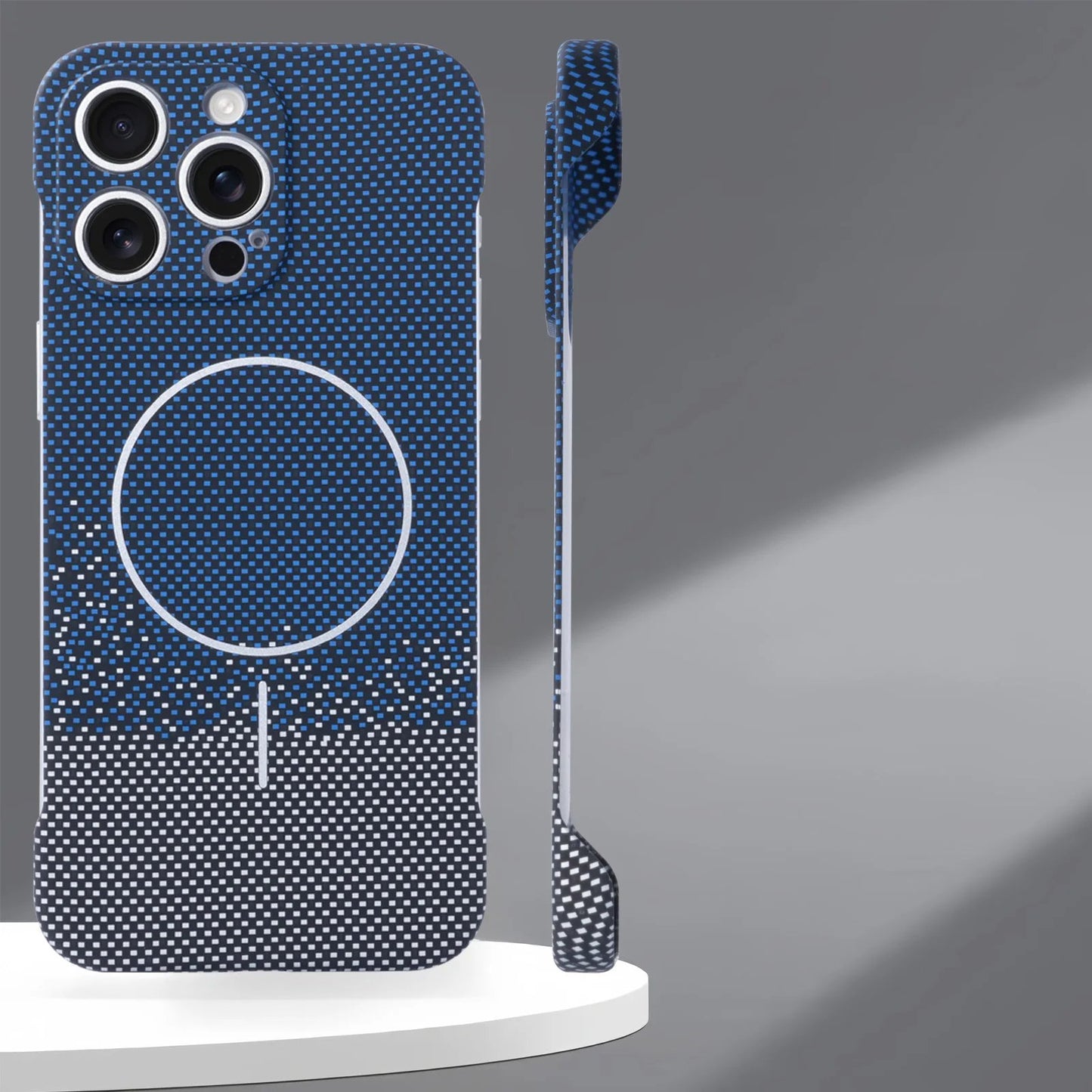 iPhone Ultra-thin Frameless Protective Case — Hard PC Shockproof Case