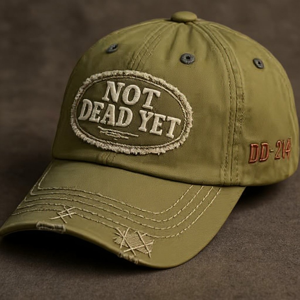 Not dead yet – a vintage baseball cap made from washed fabric