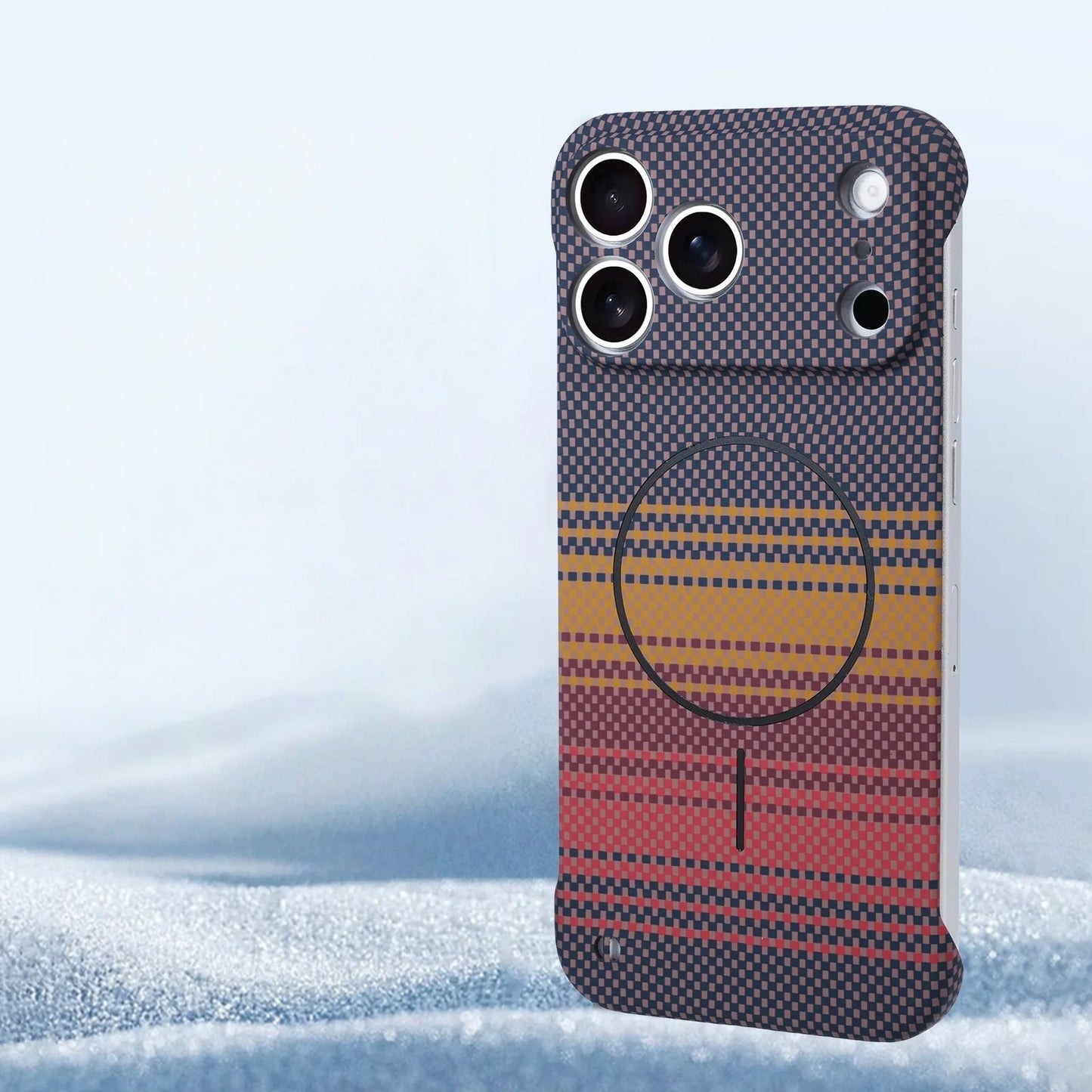 iPhone Ultra-thin Frameless Protective Case — Hard PC Shockproof Case