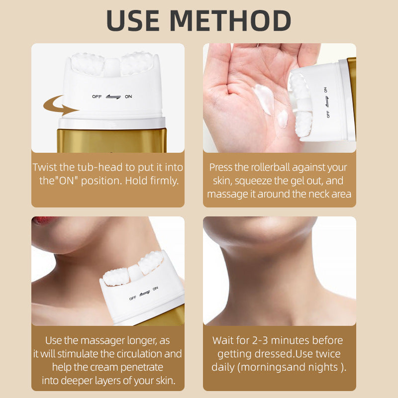 🔥The secret to looking younger🔥 - Neck Firming Roller Cream