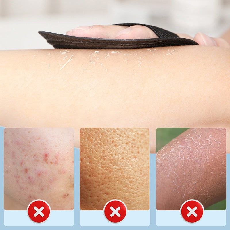🚿🧽 Soft rubber bath brush – Removes dead skin cells gently but effectively and cleanses all skin types