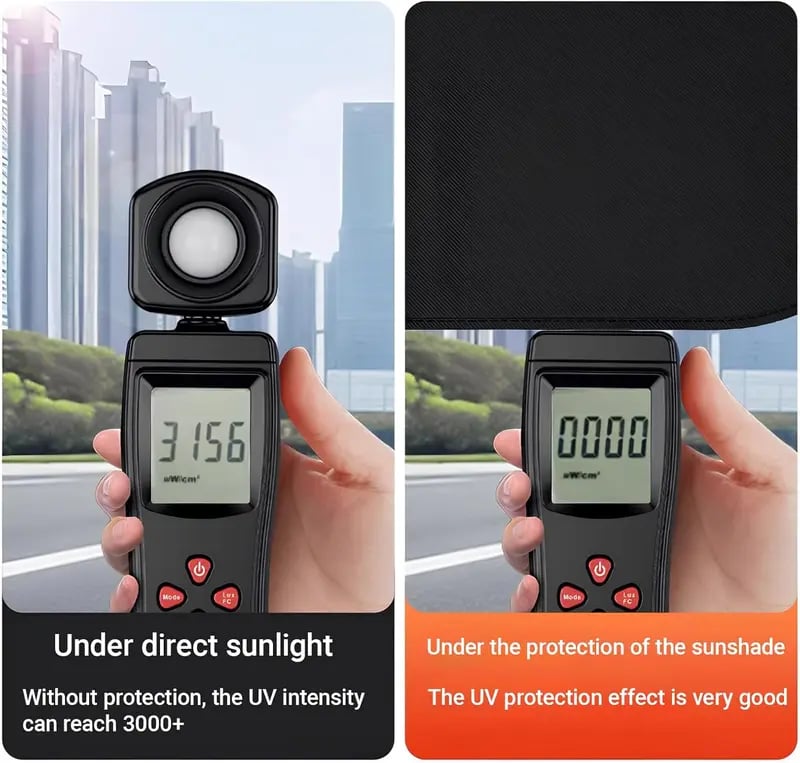 📢⏰Universal Static Cling Side Window Sun Shade
