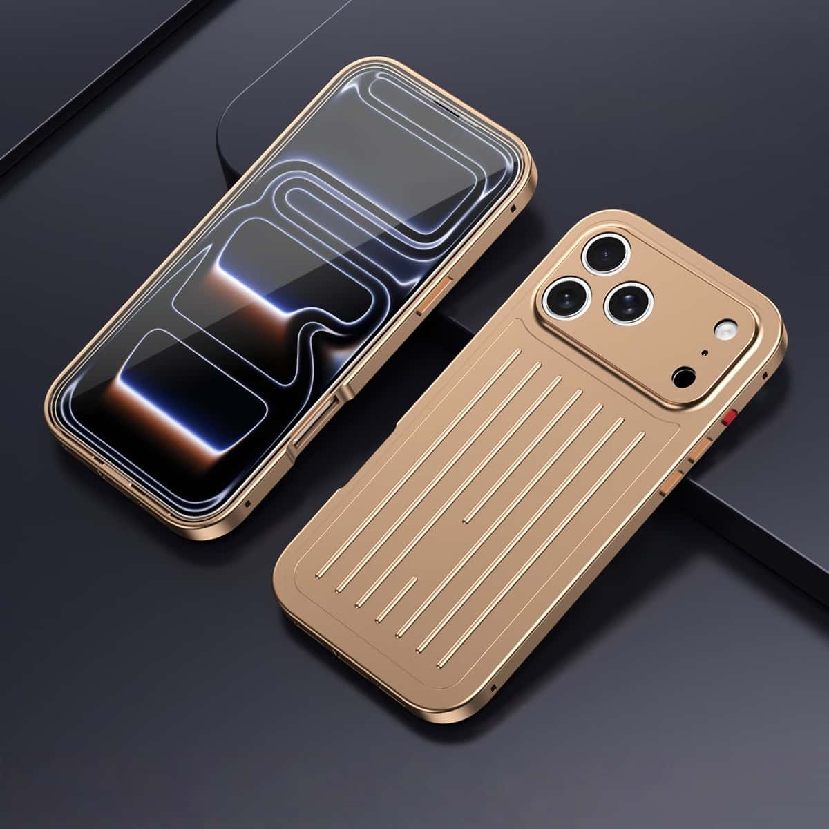 iPhone 17/16/15/14 Luggage Magnetic Full-Cover Shockproof Case