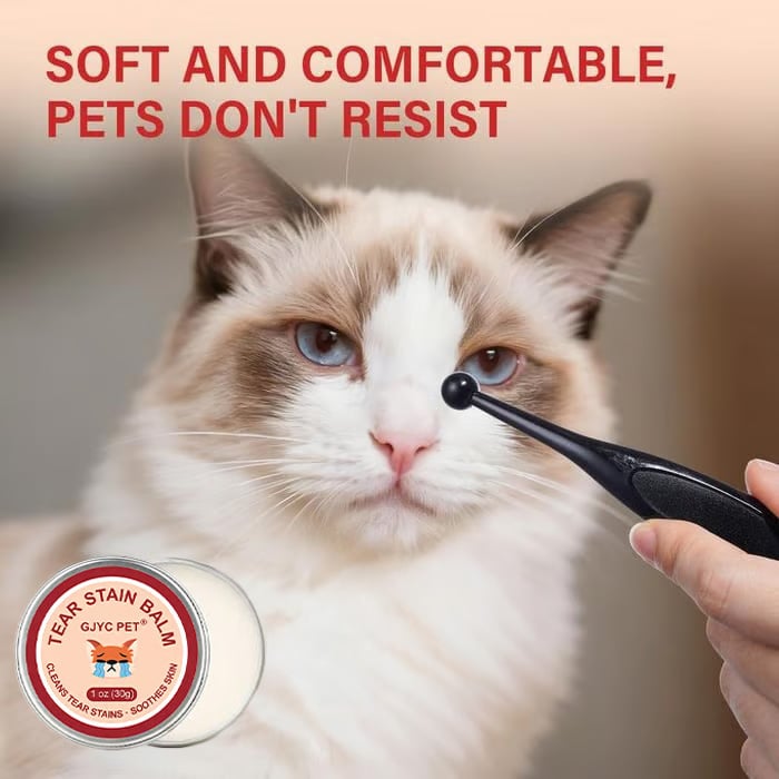 👀✨PET Tear Stain Protection Cream & Brush Set 🐱🐶 for dogs & Cats