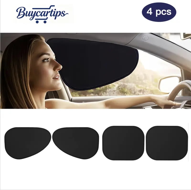 📢⏰Universal Static Cling Side Window Sun Shade