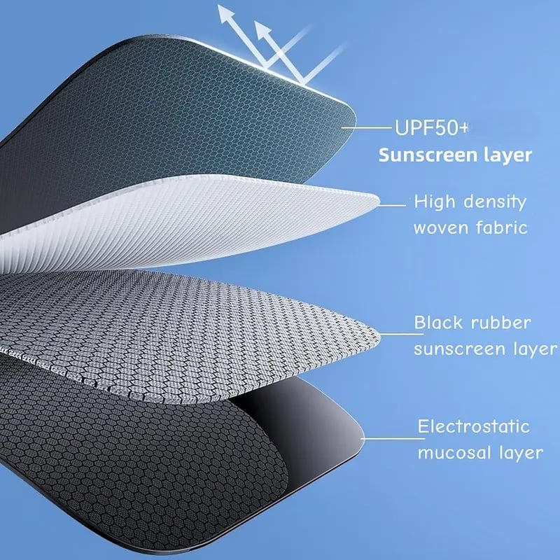 📢⏰Universal Static Cling Side Window Sun Shade