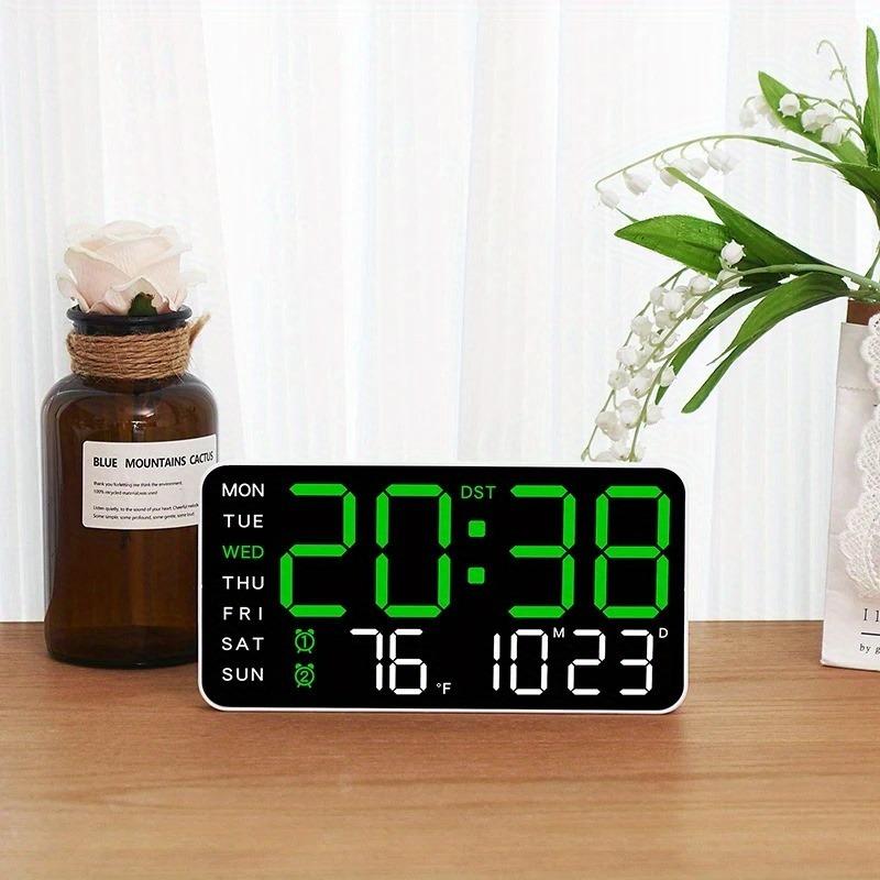 ⏰Multifunctional decorative LED digital wall clock, the limitless digital clock for the modern home