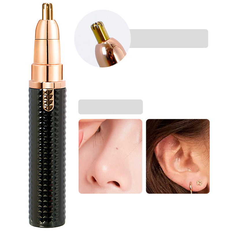 🔥 50% OFF FOR A LIMITED TIME! 3-in-1 Electric Eyebrow Trimmer - Interchangeable Nozzles for Eyebrows, Face and Fine-Tuning - Perfect for Both Men and Women