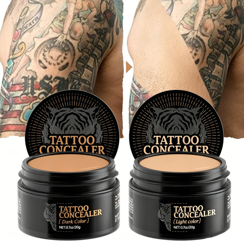 🥳2026 HOT SALE🥳💞50K+ SOLD!🎨🛡️Waterproof Scar Concealer – Dual‑shade custom match, covers scars & birthmarks. Sweat‑proof, all‑day wear. 💪✨